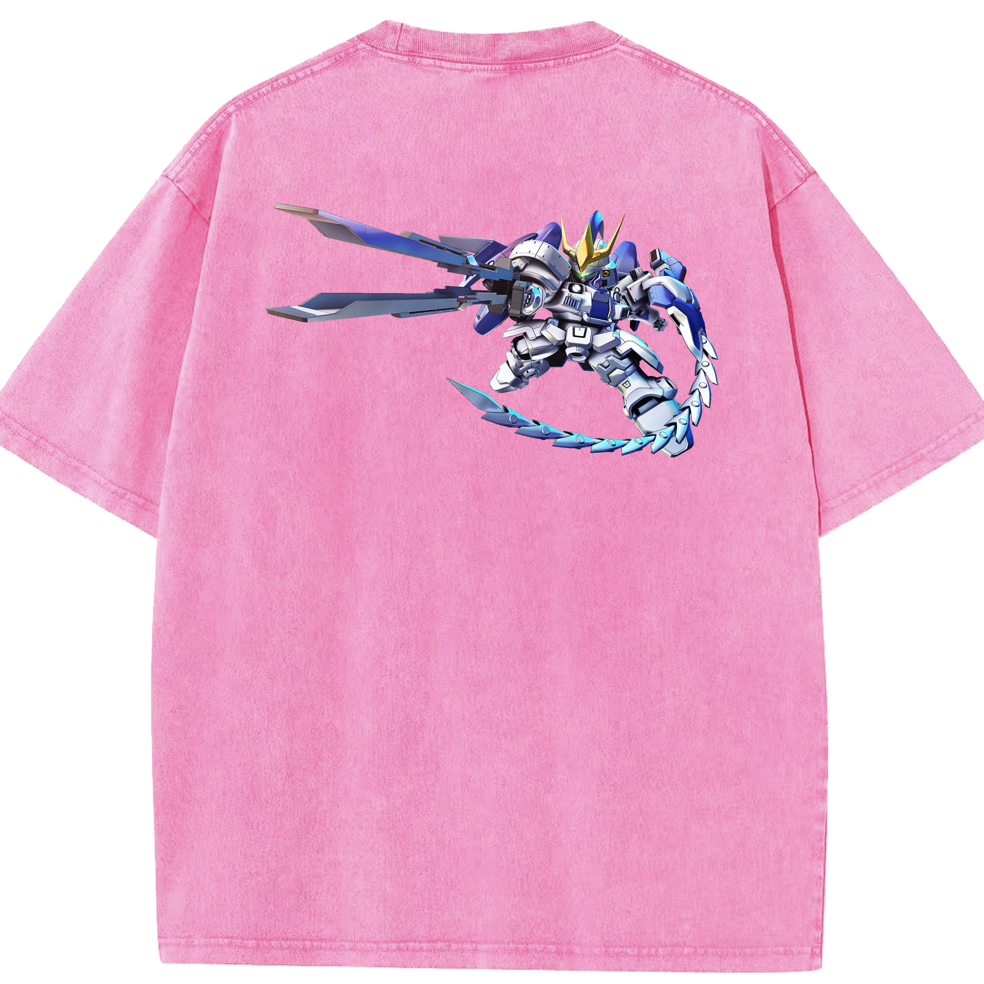（画像用） 機動戦士ガンダム Mobile Suit Gundam 綿100% ヴィンテージ風 半袖Tシャツ（背面プリント）